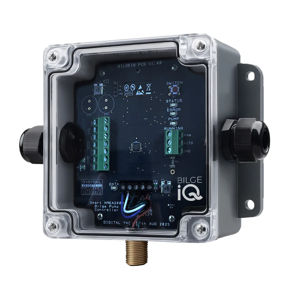 Bilge IQ – Bilge Pump Monitor & Controller — digital-yacht