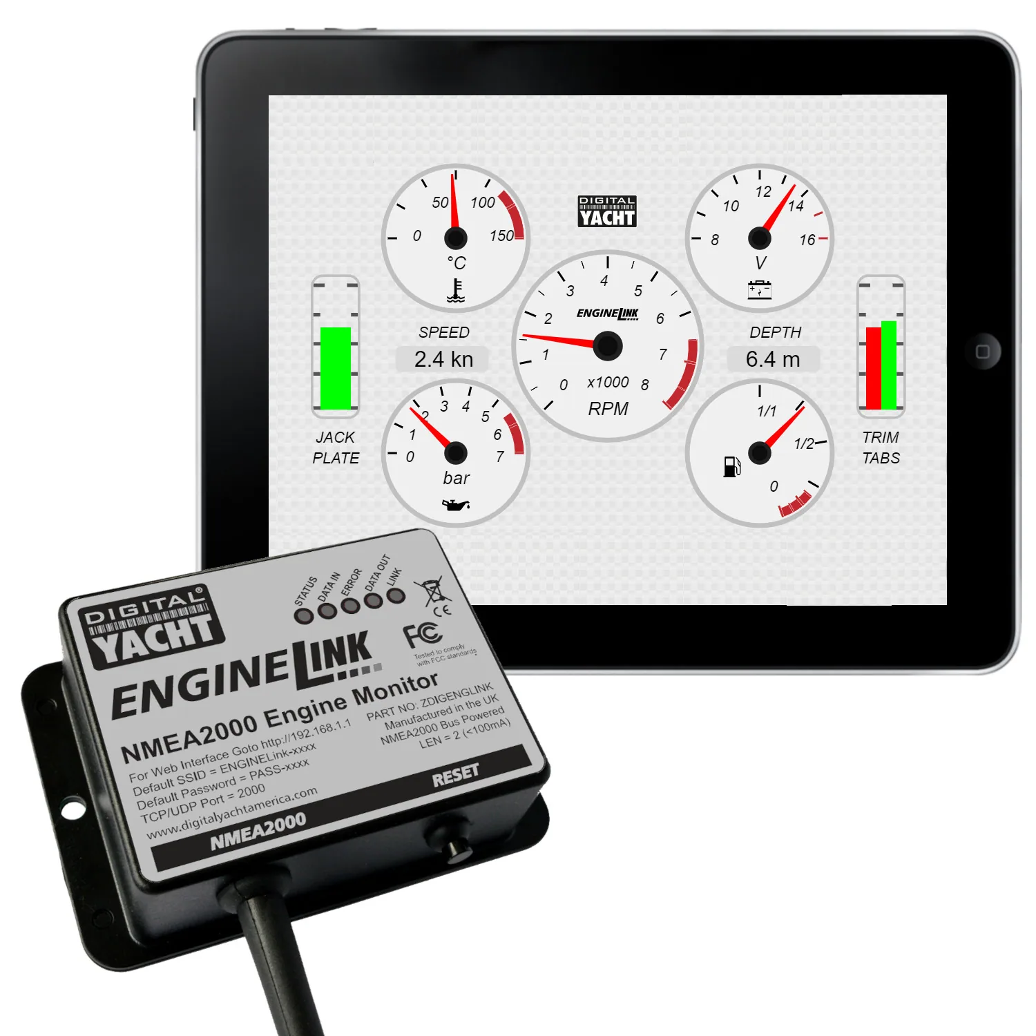 ENGINELink – Wireless Engine Interface — digital-yacht