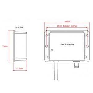 Alternative view of AIS100 RECEIVER (NMEA 0183)
