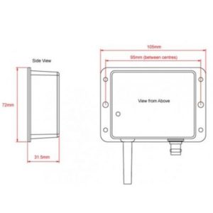Alternative view of AIS100 RECEIVER (USB)