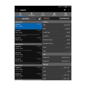 Alternative view of Garmin Pilot